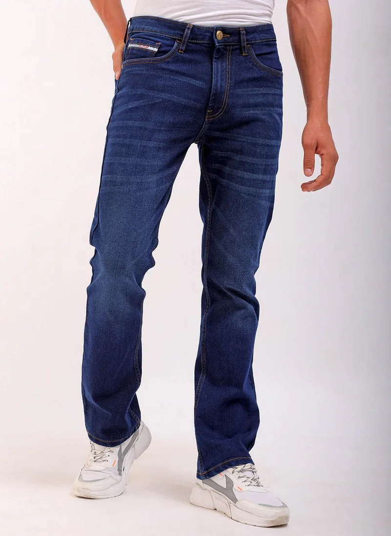 Men Bootcut Solid Mid-Rise Stretchable Jeans