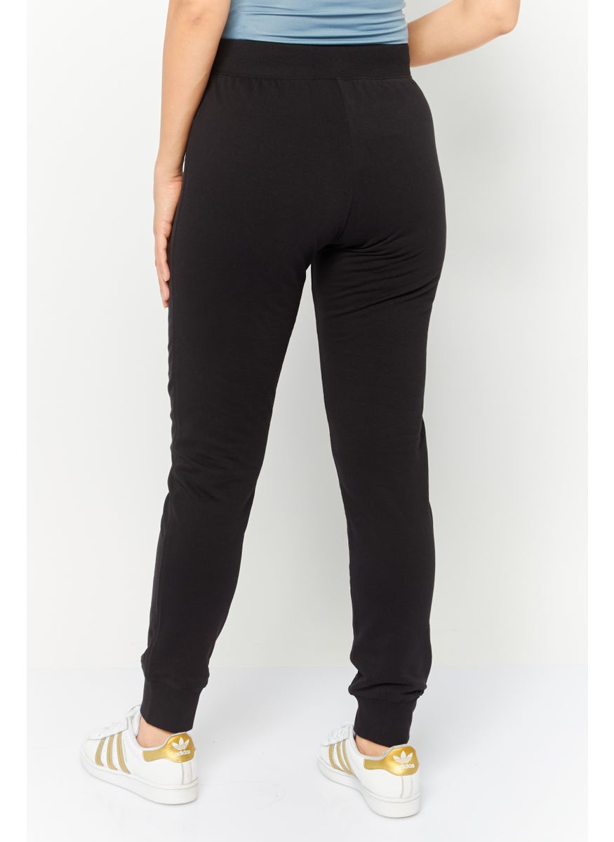 Champion Women Sportswear Fit Drawstring Outdoor Sweatpants, Black  - Image 4