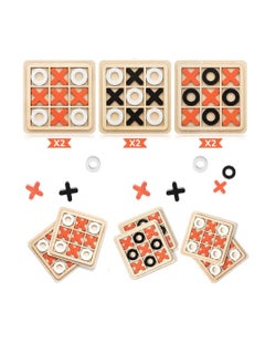 Party favors for Kids, Birthday Return Gifts bulk giveaways 6 pcs tic tac toe, XO Wooden board game, pinatas and stocking kid-friendly goody bag fillers Gift Toys For Girls Boys Kids Toddlers