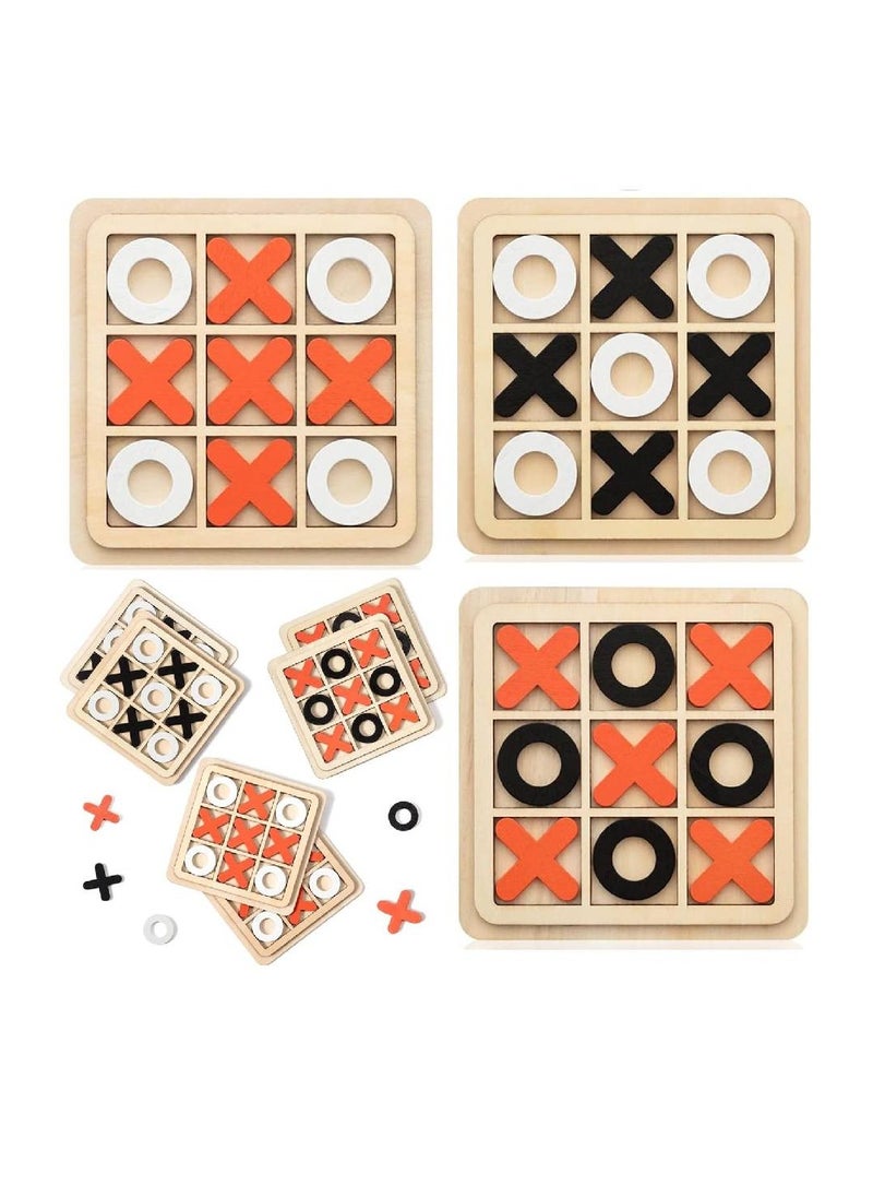 GENNEXT - Party favors for Kids, Birthday Return Gifts bulk giveaways 6 pcs tic tac toe, XO Wooden board game, pinatas and stocking kid-friendly goody bag fillers Gift Toys For Girls Boys Kids Toddlers - Image 1