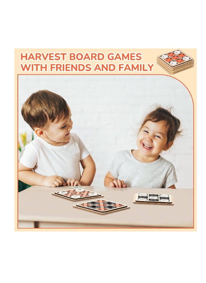 GENNEXT - Party favors for Kids, Birthday Return Gifts bulk giveaways 6 pcs tic tac toe, XO Wooden board game, pinatas and stocking kid-friendly goody bag fillers Gift Toys For Girls Boys Kids Toddlers - Image 1