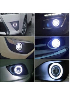 Eraks Lens Angel LED Ring Fog Headlight Body Waterproof Angel White 76 mm  - Image 4