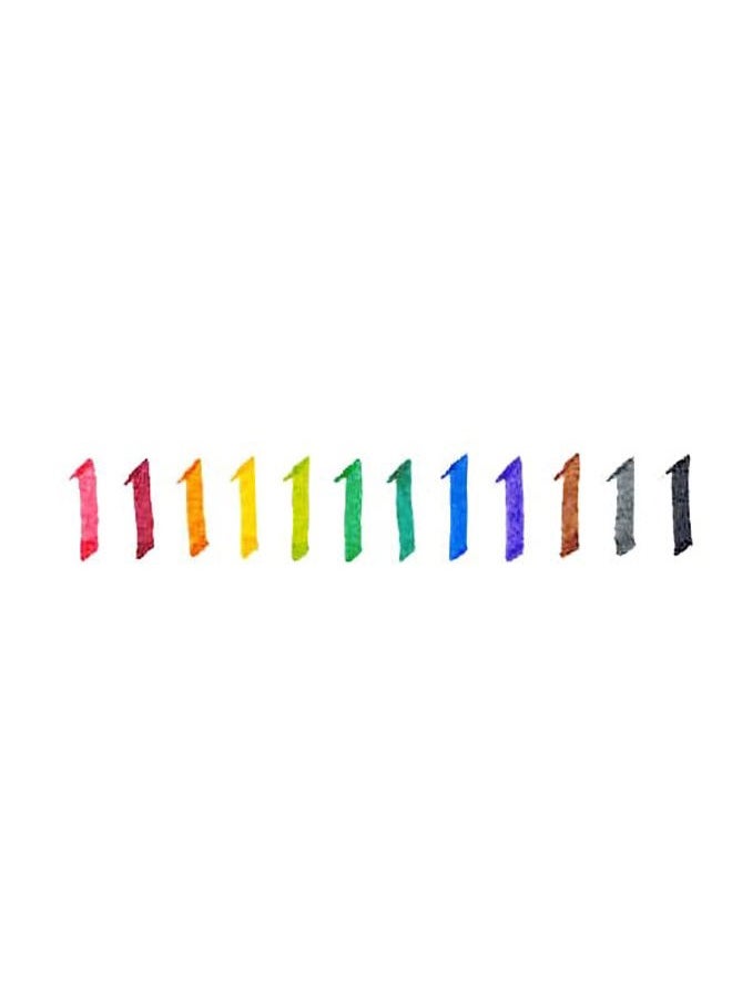Speedball 2882 Elegant Writer 6 Medium Calligraphy Markers Set, Assorted Colors  - Image 4