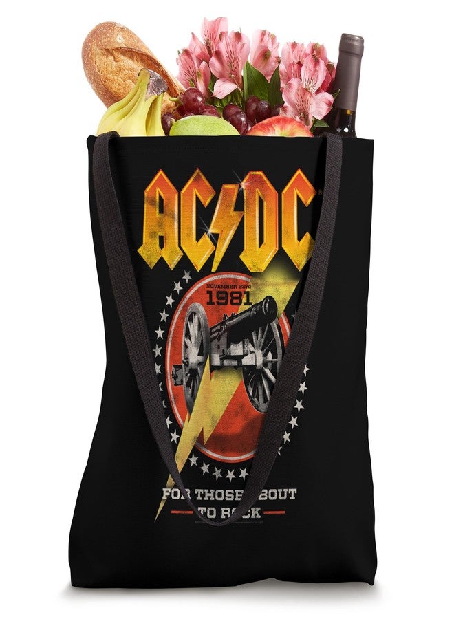 أي سي دي سي حقيبة تسوق رسمية لموسيقى فرقة الروك AC/DC لعام 1981، مخصصة لعشاق الروك. - Image 4