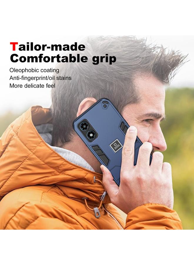 S-TOP Case For Motorola Moto G Play 2024 Shockproof TPU Hybrid PC Phone Case - Image 5