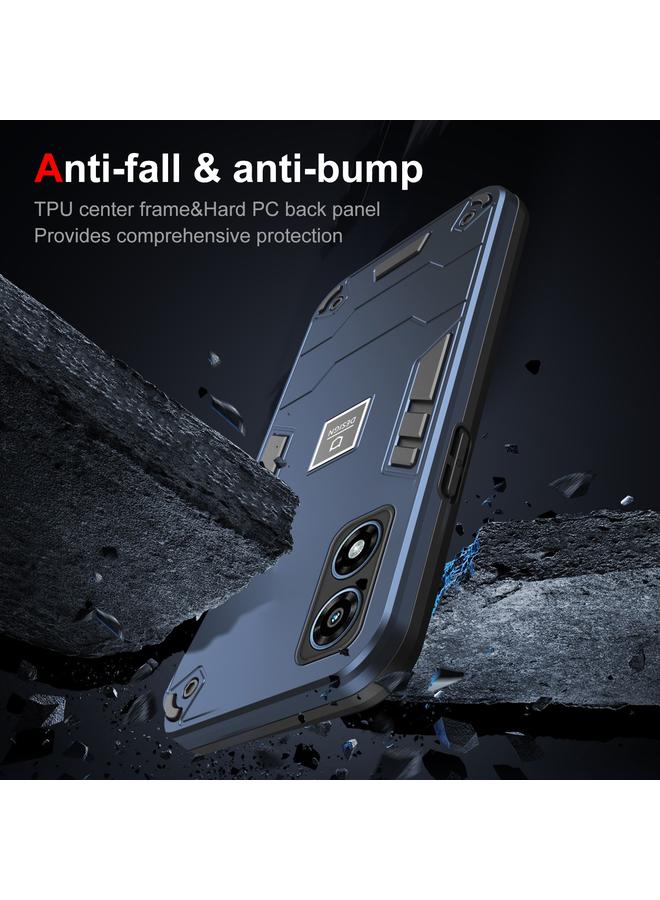 S-TOP Case For Motorola Moto G Play 2024 Shockproof TPU Hybrid PC Phone Case - Image 3