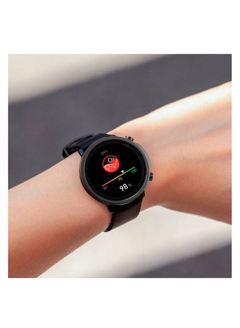 ميبرو Mibro Watch A1 Bluetooth Smartwatch رصد معدل ضربات القلب أثناء النوم متعدد اللغات أسود - Image 4