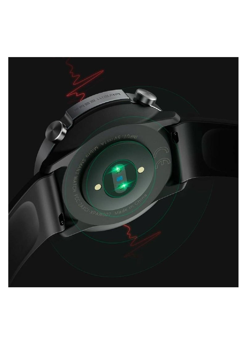 ميبرو Mibro Watch A1 Bluetooth Smartwatch رصد معدل ضربات القلب أثناء النوم متعدد اللغات أسود - Image 5