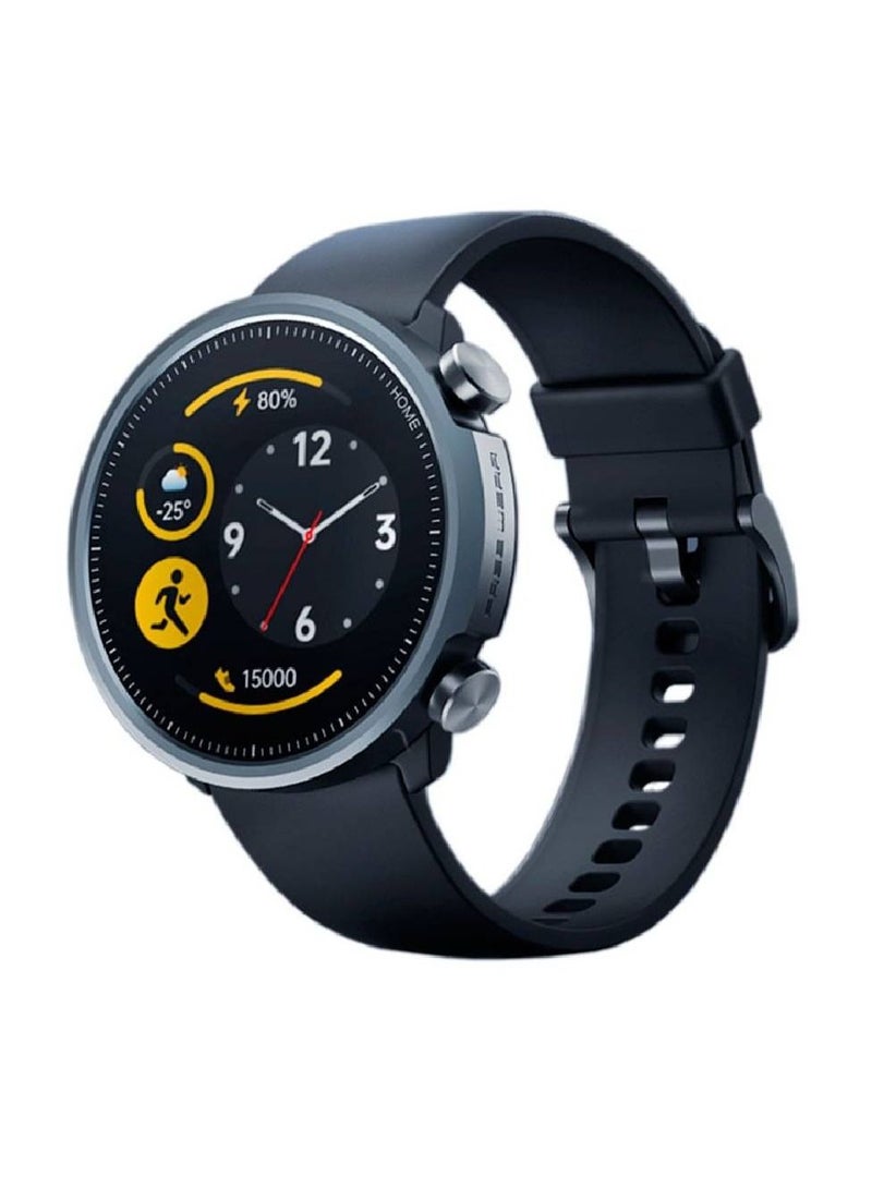 ميبرو Mibro Watch A1 Bluetooth Smartwatch رصد معدل ضربات القلب أثناء النوم متعدد اللغات أسود - Image 1