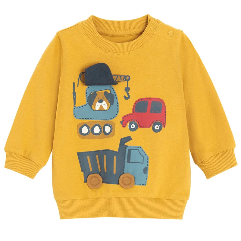 Cool Club YELLOW COTTON SWEATSHIRT