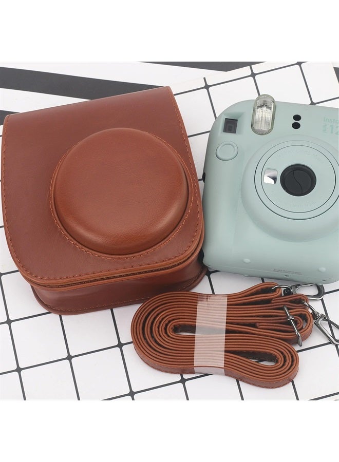 Frankmate Protective Case Compatible with Fujifilm Instax Mini 12 11 9 8 Instant Film Camera with Accessory Pocket and Adjustable Strap - Image 5