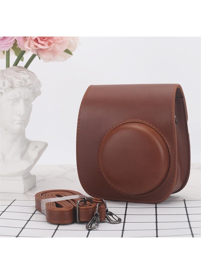 Frankmate Protective Case Compatible with Fujifilm Instax Mini 12 11 9 8 Instant Film Camera with Accessory Pocket and Adjustable Strap - Image 3