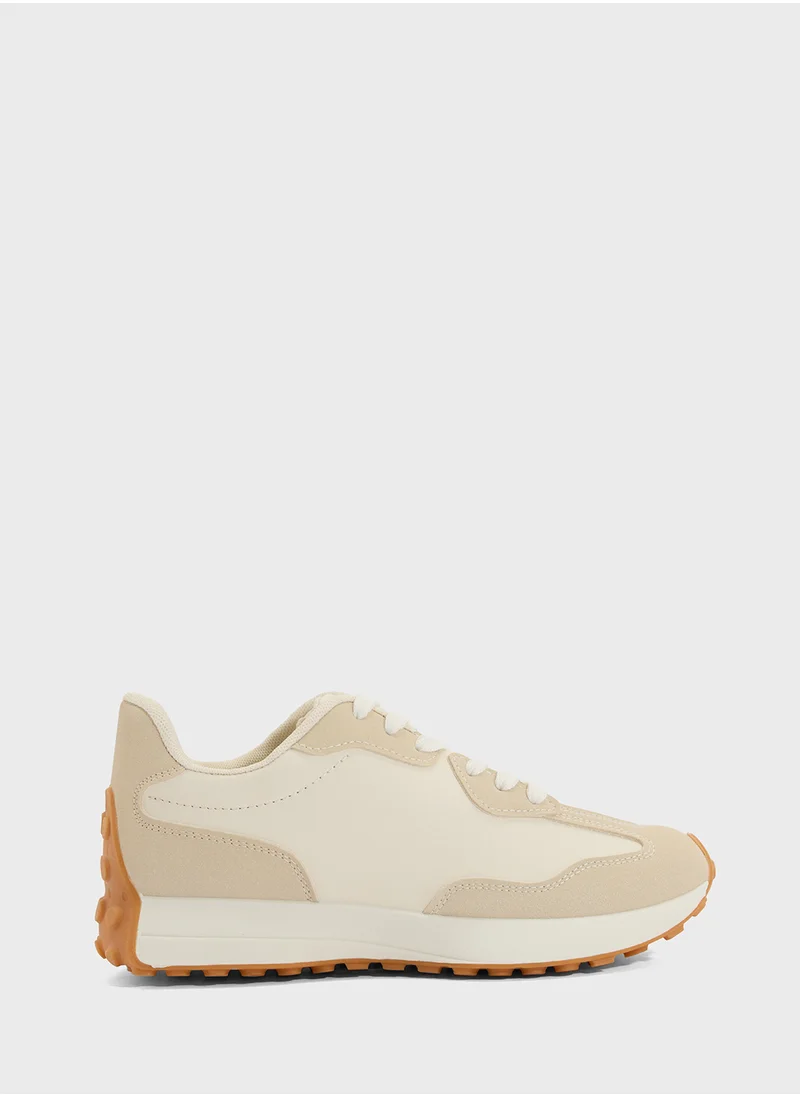 ترافل من نمشي Mix Material Sneakers