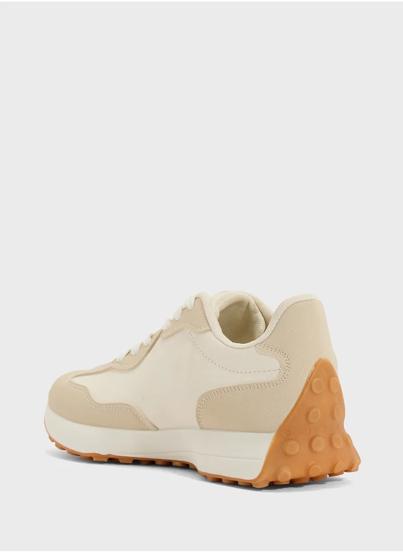 ترافل من نمشي Mix Material Sneakers
