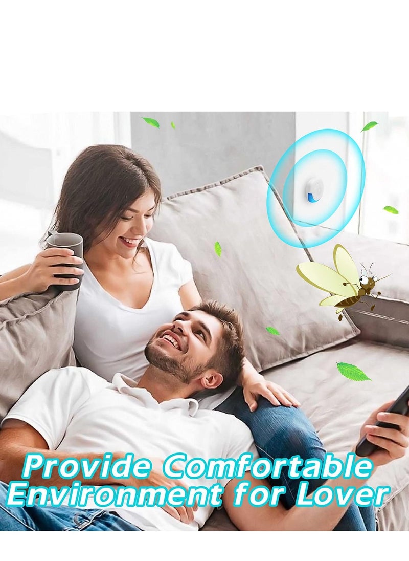 KASTWAVE Ultrasonic Pest Repeller, Electronic Plug-in Indoor Ultrasonic Pest Repellent, Indoor Pest Control for Mosquitoes, Roaches, Mice, Ants, Humans Pets Safe Effective Pest Defender 6 Packs  - Image 2