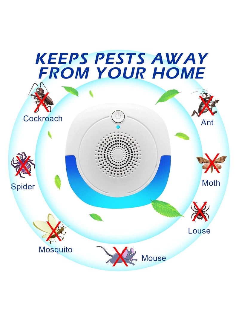 KASTWAVE Ultrasonic Pest Repeller, Electronic Plug-in Indoor Ultrasonic Pest Repellent, Indoor Pest Control for Mosquitoes, Roaches, Mice, Ants, Humans Pets Safe Effective Pest Defender 6 Packs  - Image 3