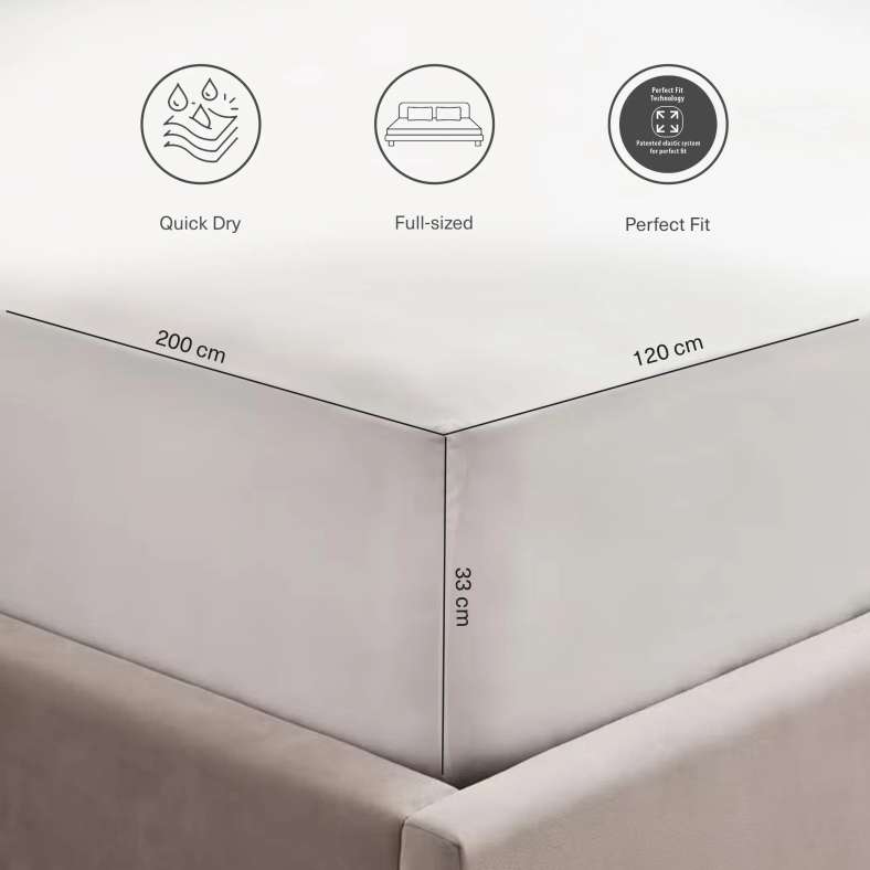 Pan Home شاشة سرير كاملة باللون العاجي - يوميًا - Image 4