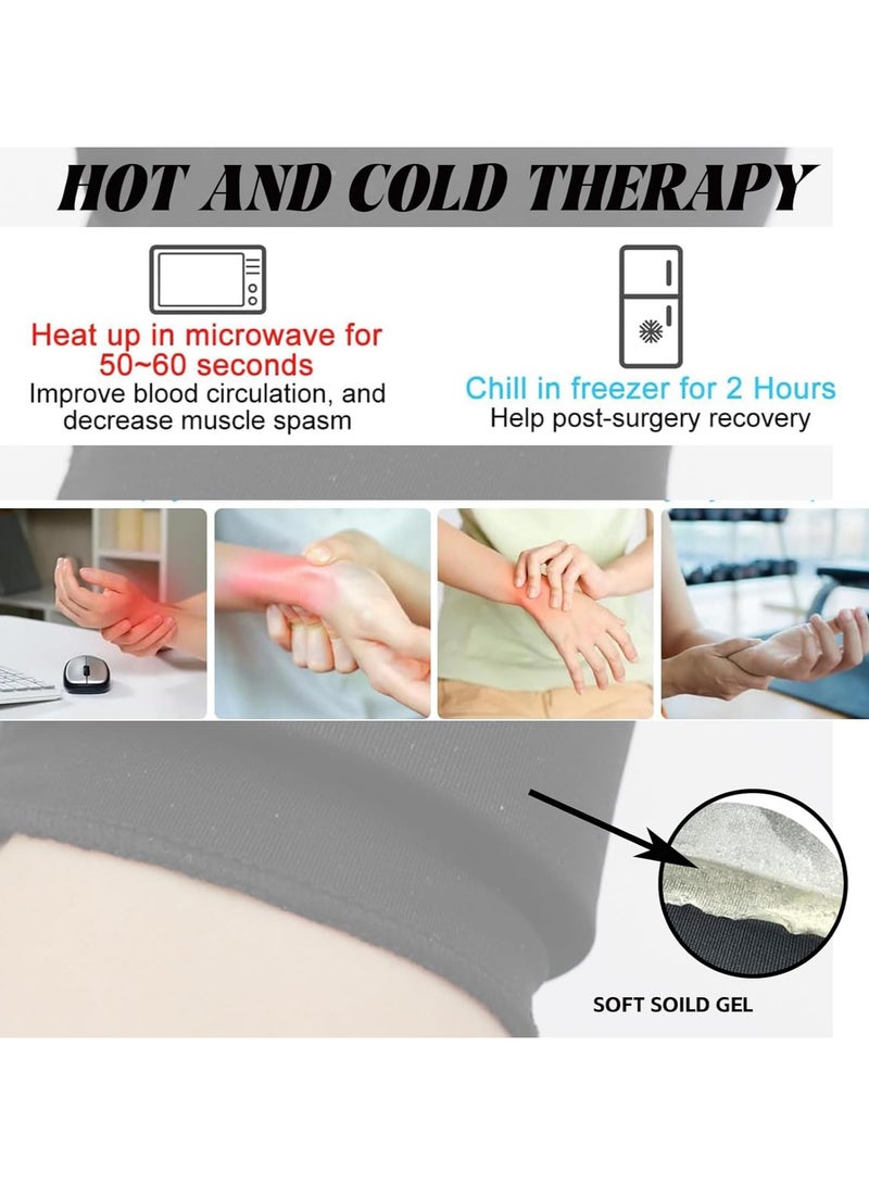 AUTOYSUR Wrist/Hand Ice Pack - Wrist Wrap Hot and Cold Hand Therapy Gloves, Soft Gel Ice Pack Wrap for Either Wrist for Hot & Cold Hand Therapy - Image 5