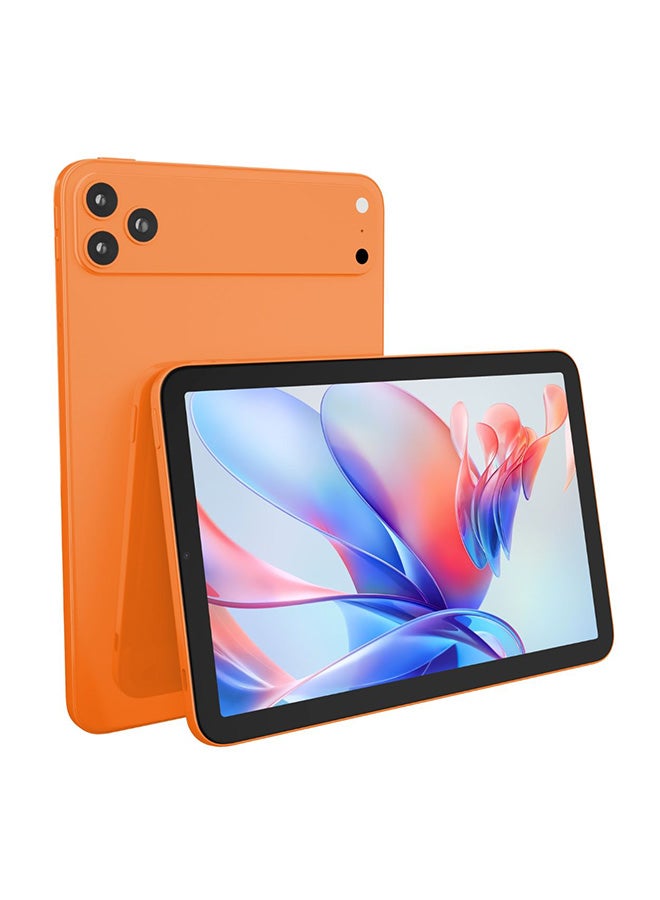 Oteeto Tab 20 Pro 10 Inch 4G Calling Tablet, 12GB RAM, 512GB ROM, Octa-Core Processor, 8000mAh Battery, 13MP Rear Camera, 8MP Front Camera, Dual Speakers, 4G and 5G Wifi - Orange - Image 1