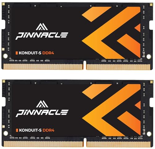 Timetec Pinnacle 32GB KIT(2x16GB) DDR4 3200MHz (or 2933MHz or 2666MHz) PC4-25600 Non-ECC Unbuffered 1.2V CL22 2Rx8 Dual Rank 260 Pin SODIMM Laptop Notebook PC Computer Memory RAM Module Upgrade