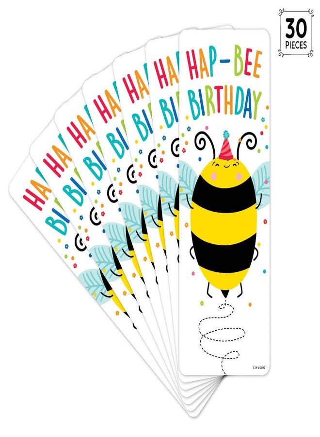كريتيف تيتشنغ بريس فواصل كتب عيد ميلاد CTP HAP-BEE، 30 قطعة (Creative Teaching Press 10667) - Image 2
