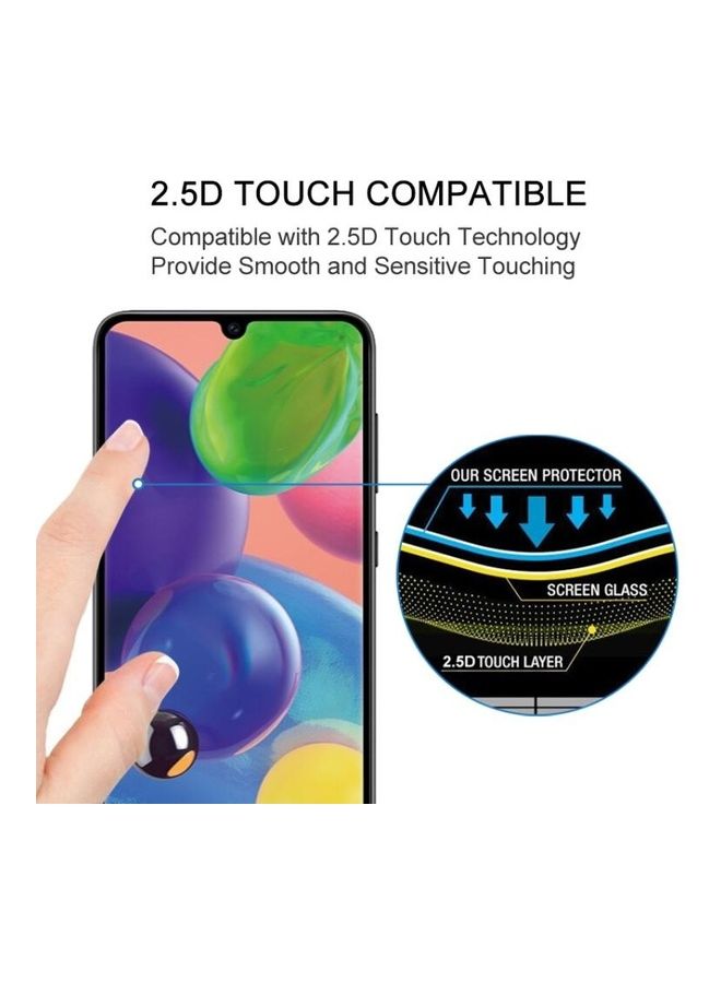 BGM Full Glue And Full Screen Tempered Glass Screen Protector For Samsung Galaxy A70s Clear - Image 5