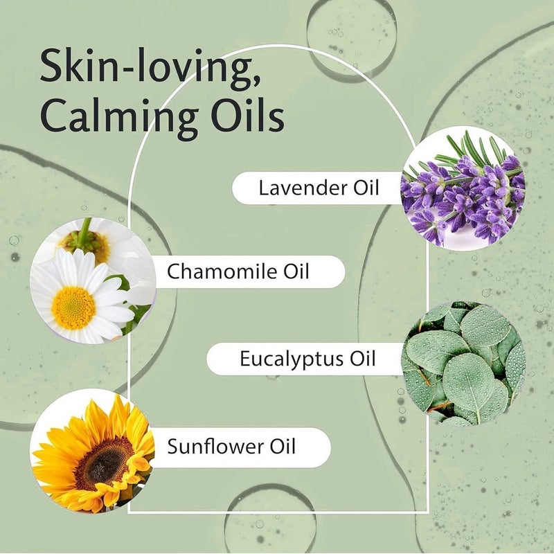 LANEMAY Premium Lavender Arnica Massage Oil 250ml, Chamomile Soothing Body Spa Massage Oil, Moisturizing Warming Muscle Relief Skin Care  Oil - Image 3