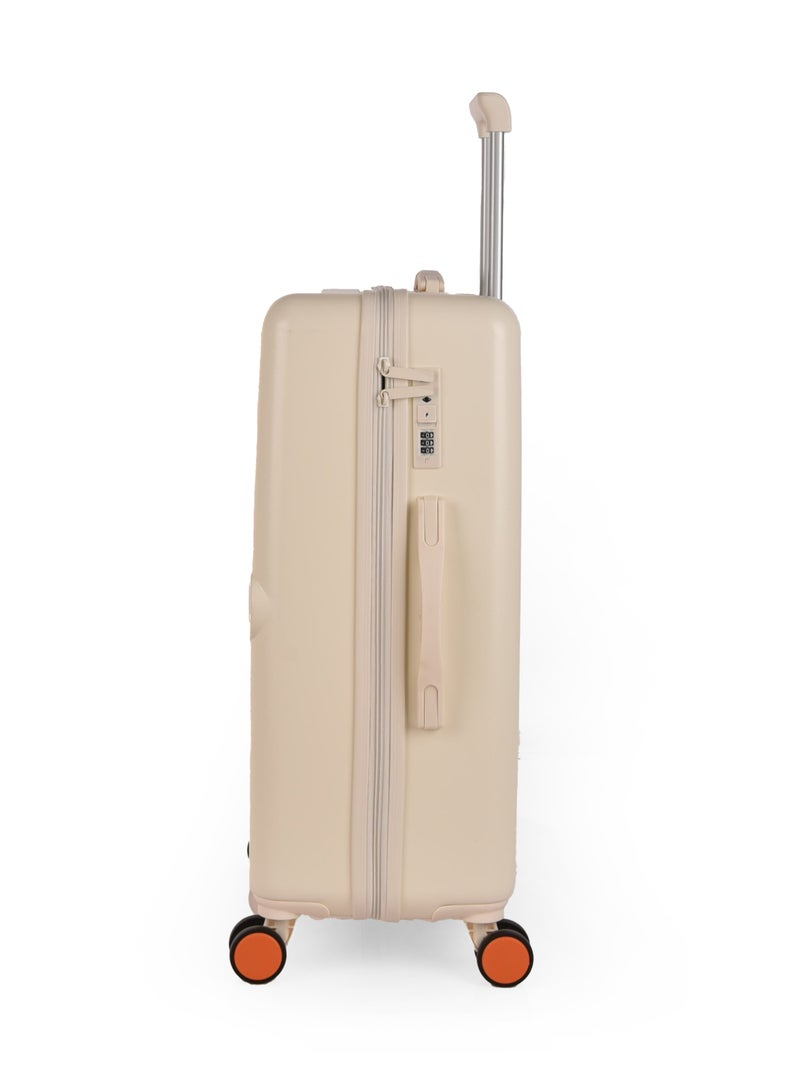 تراك طقم حقائب سفر تراك، مادة أكريلونتريل بيوتادايين ستايرين ، حقيبة سفر بعجلات مع مقاسات مقصورة وحقائب سفر، قفل  و  عجلات مزدوجة، خفيفة الوزن، مقاس - Image 5