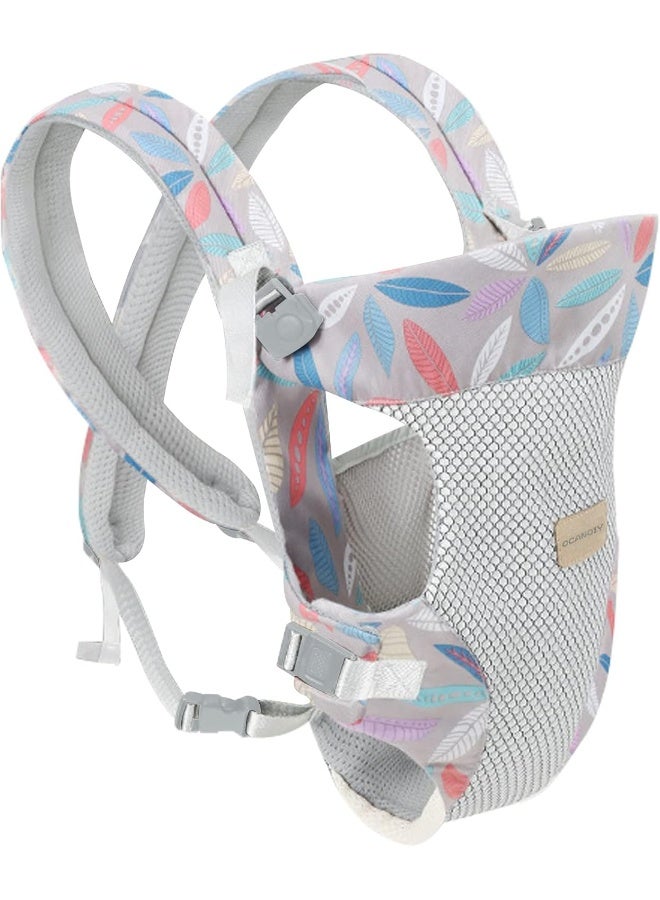 Ocanoiy Baby Carrier Wrap, Ergonomic Front Carrier for Baby Infant Carrier All Carry Position Front and Back Face-in Face-Out Holder Baby Kangaroo Carrier for Toddler  - Image 2