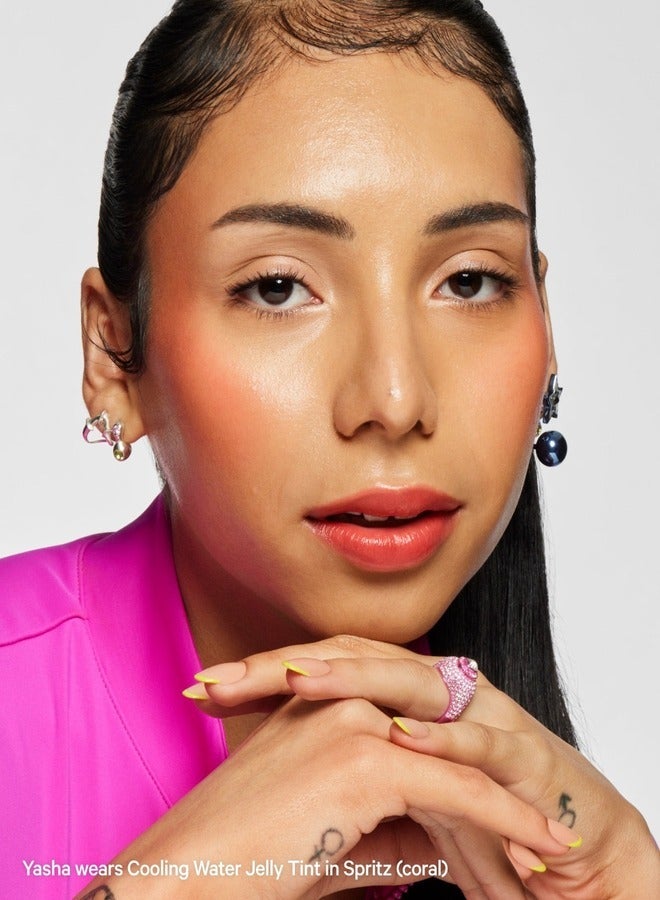 MILK MAKEUP MILK MAKEUP Cooling Water Jelly Tint Lip + Cheek Blush Stain (Spritz - Coral Orange) .17 oz / 5 g  - Image 3