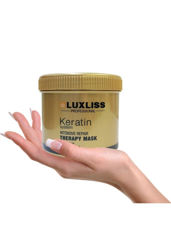 Luxliss Keratin Therapy Mask 400 Ml For All Hair Type, 1 Count  - Image 3