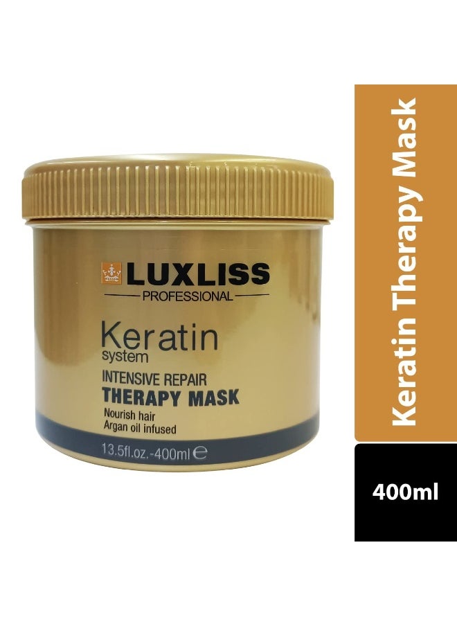 Luxliss Keratin Therapy Mask 400 Ml For All Hair Type, 1 Count  - Image 2