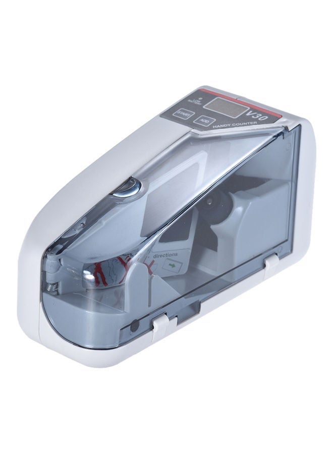 NIBEMINENT Mini Handy Counter Money Currency Counting Machine white - Image 5