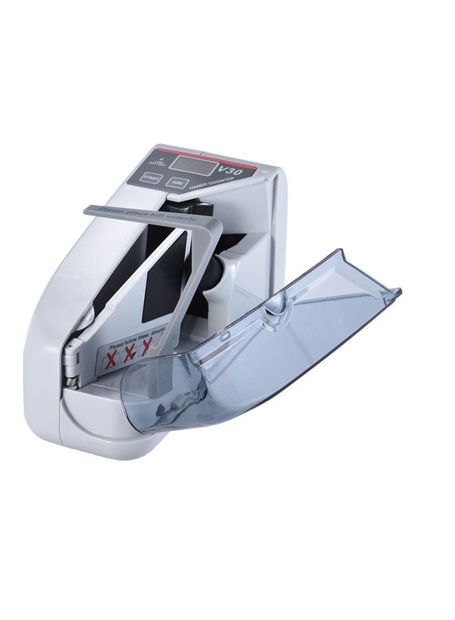 NIBEMINENT Mini Handy Counter Money Currency Counting Machine white - Image 4