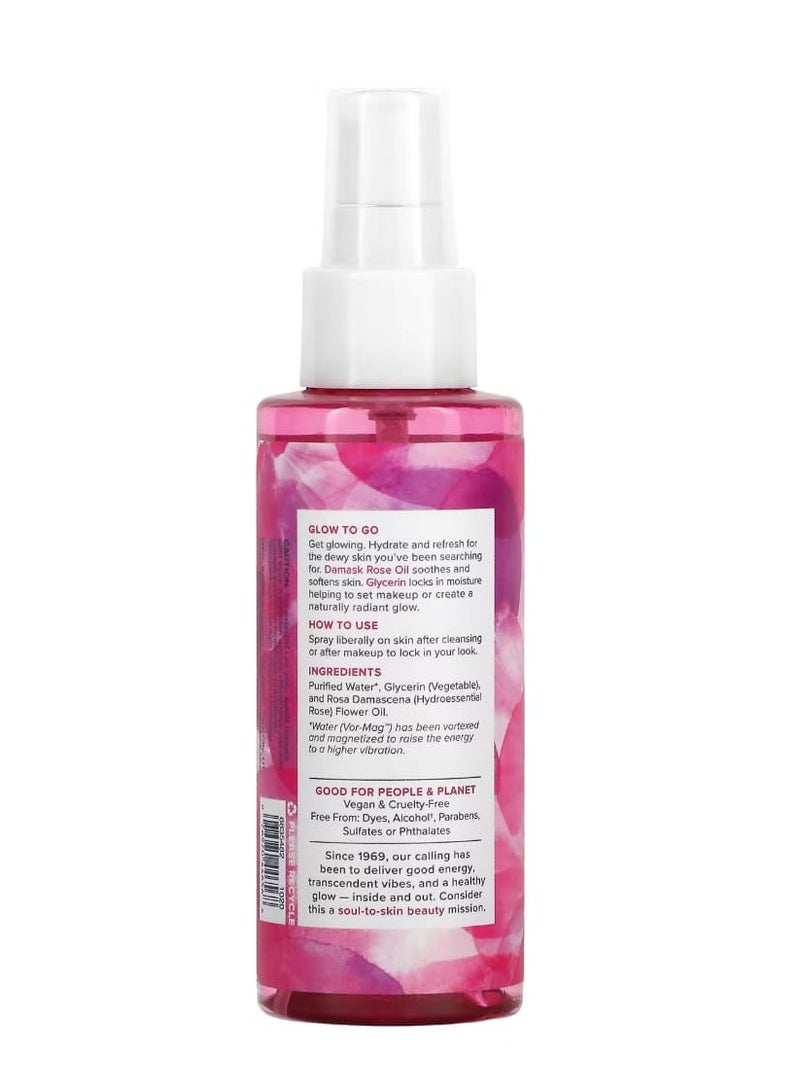 هيرتدج ستور متجر التراث رذاذ مرطب للوجه بماء الورد والجلسرين 4 أونصة سائلة (118 مل) - Image 2