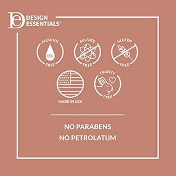 Design Essentials حليب سوفليه مرطب عميق من ديزاين إيسينشالز للشعر الباهت والجاف والعطشان مجموعة جوز الهند مونو 12 أونصة - Image 5