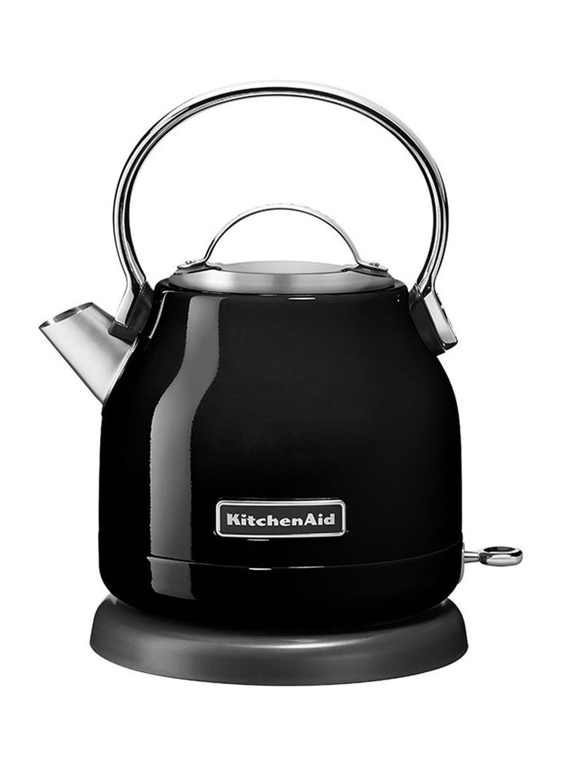 KitchenAid Kettle 1.25 L 2200 W 5KEK1222BOB Onyx Black - Image 1