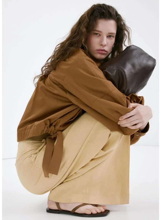 MANGO  Straight mid-rise trousers for Women | Best Price UAE