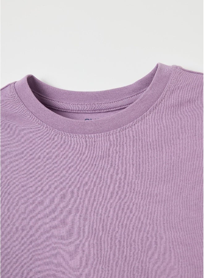 Ovs Organic cotton T-shirt with round neck - Image 3
