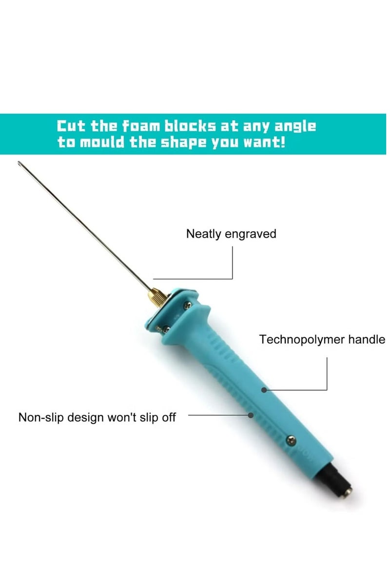 Coconut Electric Foam Cutter,10CM Hot Wire Cutting Pen,100-240V/15W Styrofoam Cutter,Hot Wire Cutter and Polystyrene Cutting Tool - Image 2