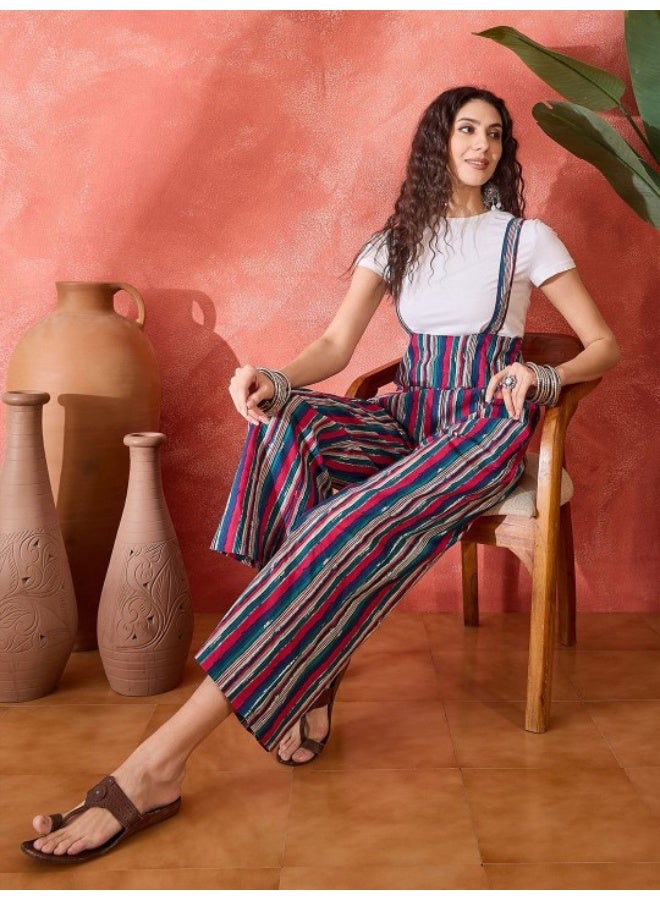 AKS Multicolor Dungaree - Image 1