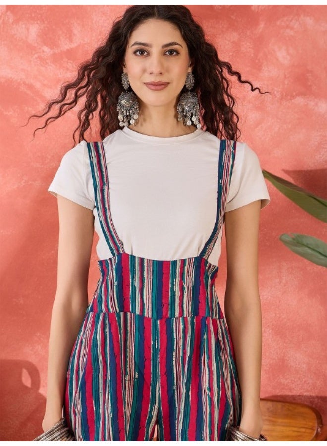 AKS Multicolor Dungaree - Image 3