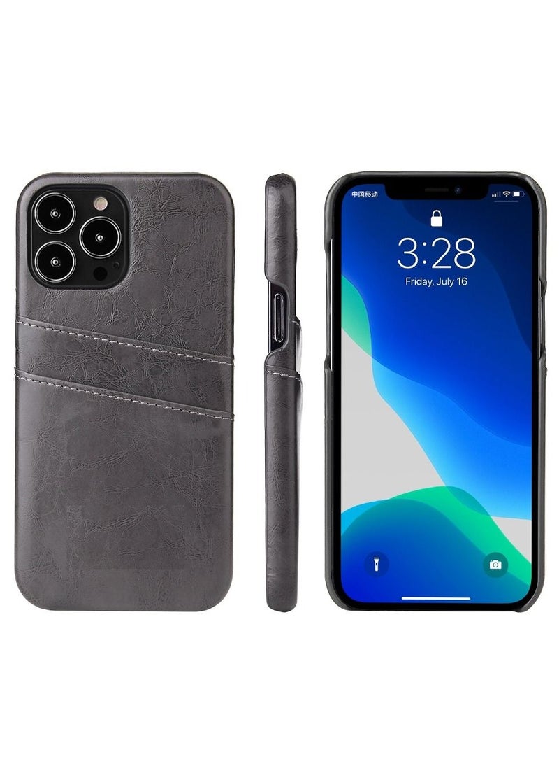 Suteni Leather Protective Back Cover Case Phone Case for iPhone
