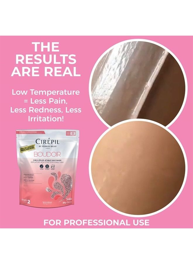 cirepil - Boudoir - 800g / 28.22 oz Wax Beads Bag - Sweet Fragrance - Allergen-Free - Specially Formulated for Short, Coarse Hair - Image 1