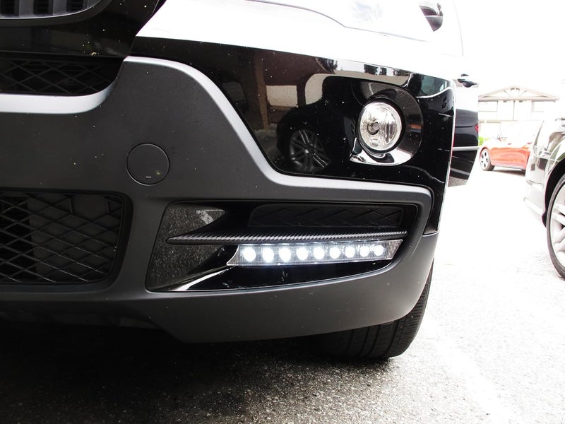 iJDMTOY 9-LED Euro Xenon White LED Daytime Running Light Kit, Compatible with 2005-2008 Audi A6, Also Universal Fit Many Other Cars - Image 5