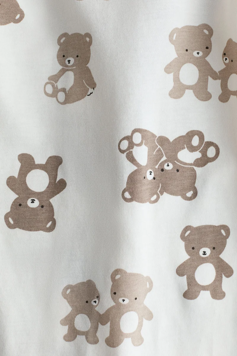 اتش اند ام لباس نوم منقوش