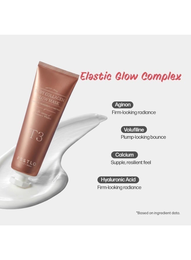 PESTLO Baby Collagen Glow Mask, Korean Peel Off Facial Mask, 2.36 fl.oz - Image 5