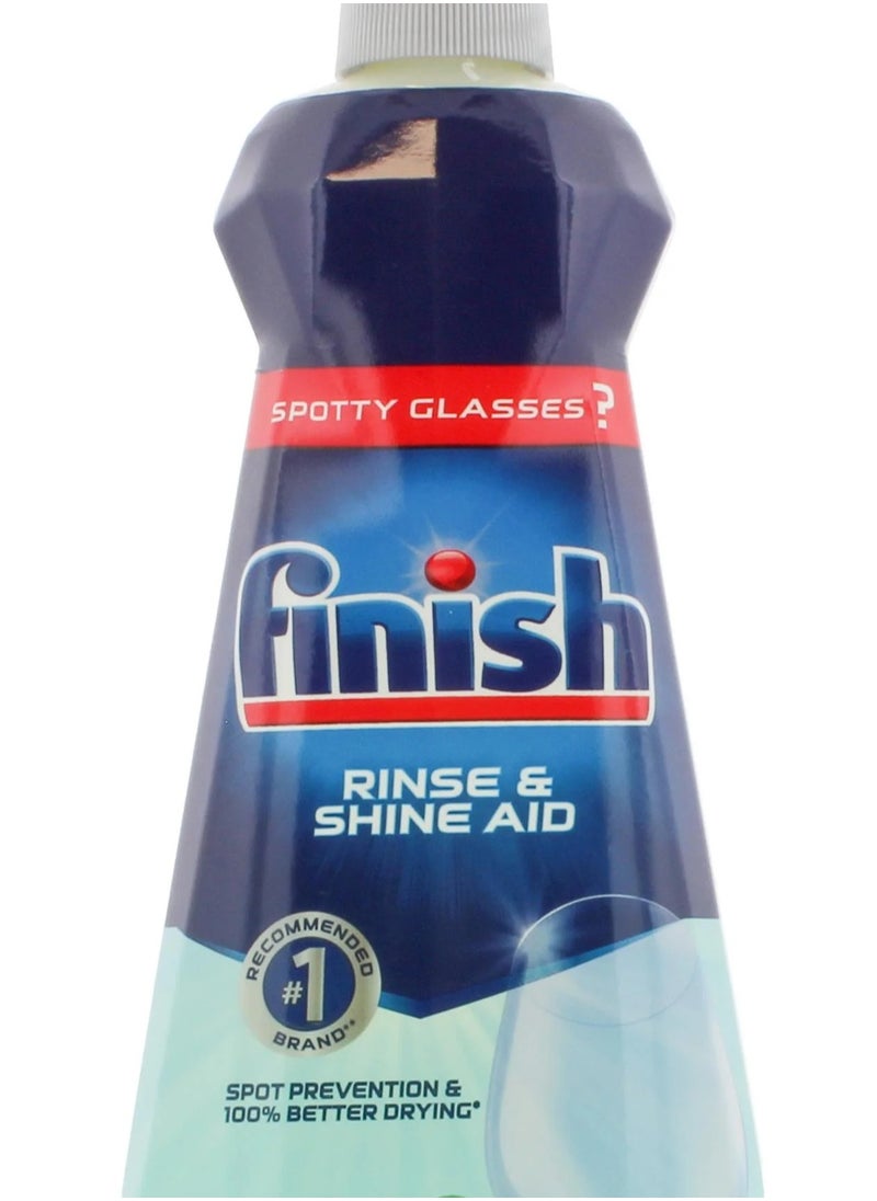 Finish - Finish Dishwasher Rinse Aid Lemon 400ml‏ - Image 1