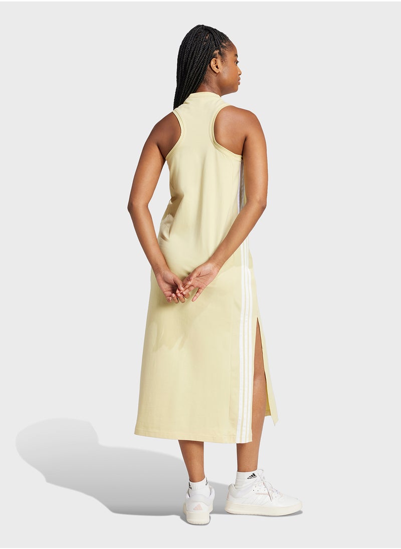 Adidas - Essential 3 Stripe Racerback Dress - Image 1