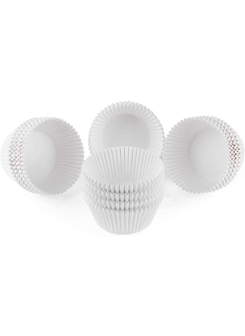 Glamifirsto Glamifirsto White Cupcake Liners for Baking Muffin Liners Muffin Wrappers Paper Baking Cups for Bakery Christmas Wedding Festival Birthday Party  - Image 5